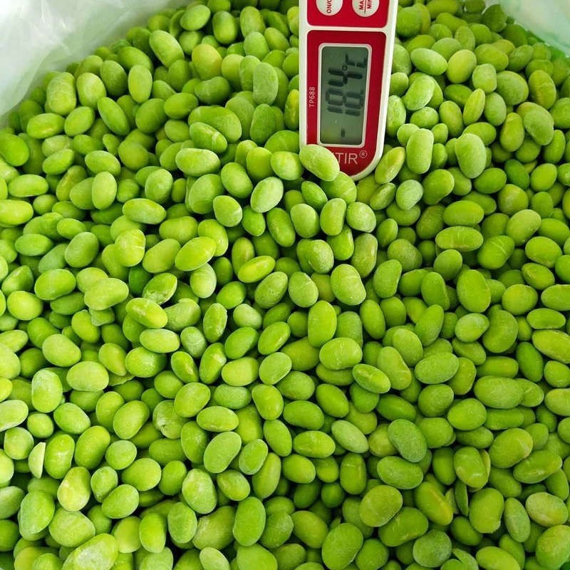 山东厂家供应速冻毛豆仁毛豆粒 酒店快餐店用冷冻青豆仁图2