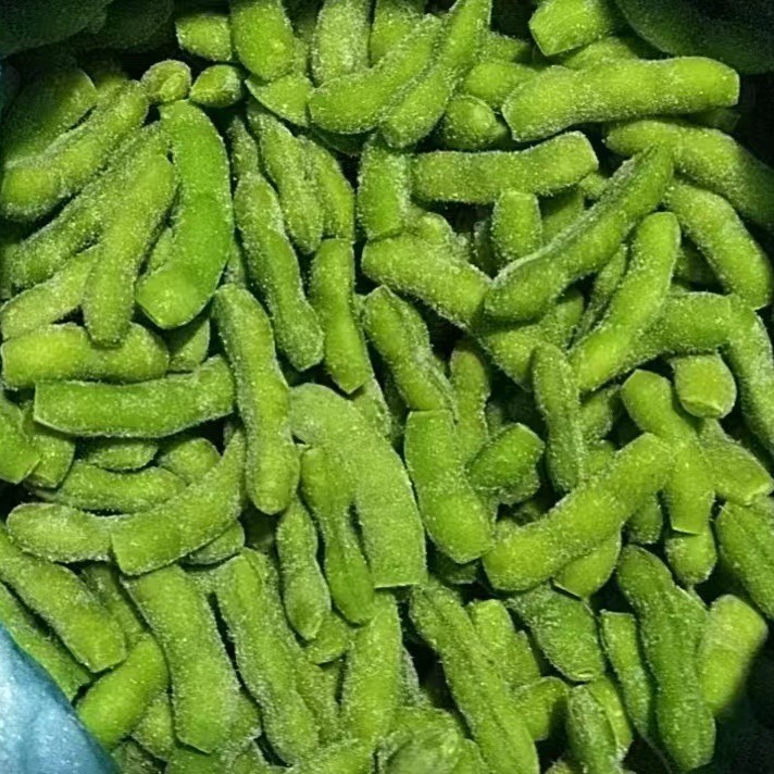 速冻毛豆荚装剪尾翠绿宝毛豆菜豆速冻什锦速冻毛豆图2