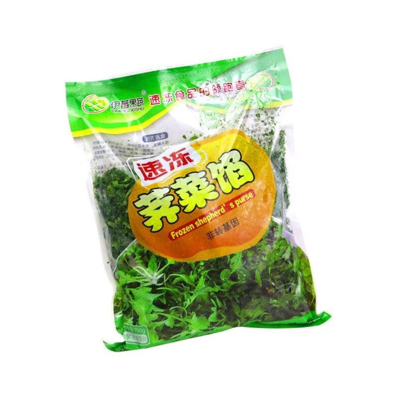 速冻荠菜馅 新鲜荠菜冷冻荠菜饺子馅荠菜碎可代加 工图5
