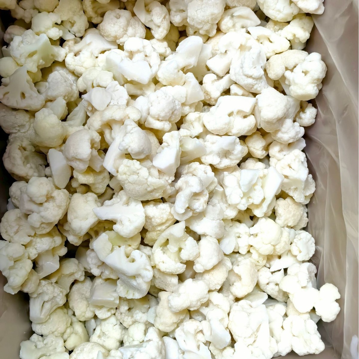 冷冻新鲜白花菜1kg/袋餐饮酒店商用半成品净菜厂家图3