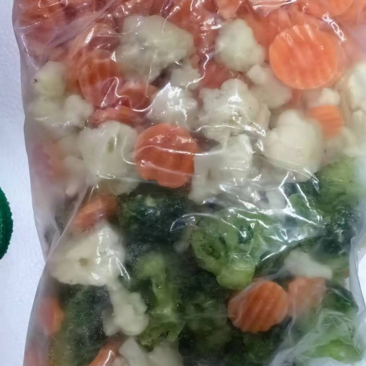速冻混合蔬菜西兰花白花菜胡萝卜半成品酒店餐饮商用袋装图2