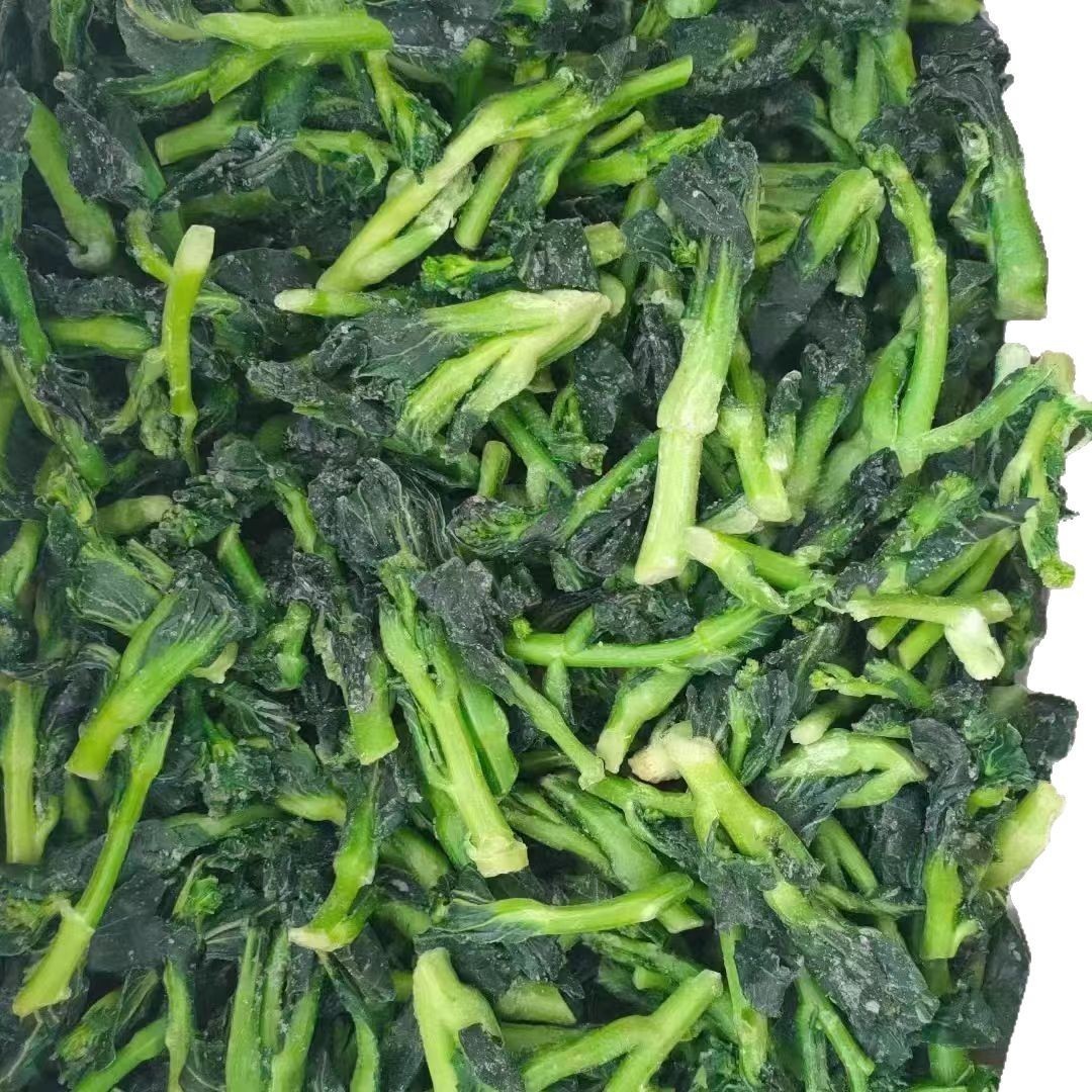 冷冻新鲜菜心速冻油菜心免切洗半成品净菜餐饮酒店商用图3