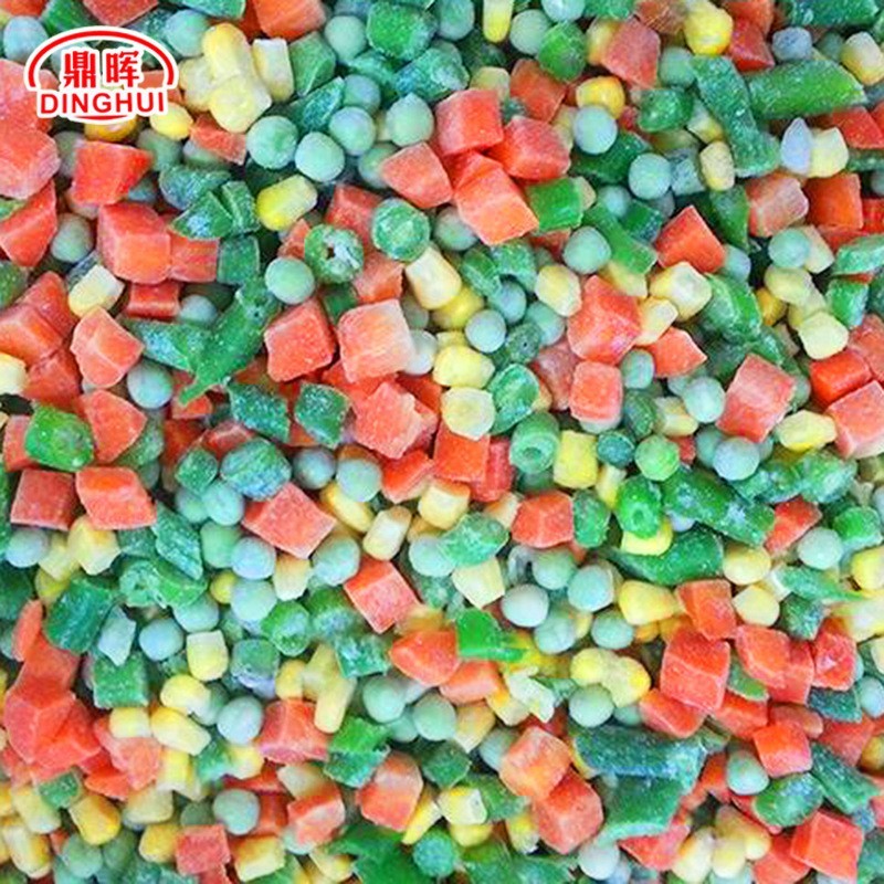 速冻混合蔬菜粒 什锦三色杂菜甜玉米胡萝卜青豆粒蛋炒饭材料图4