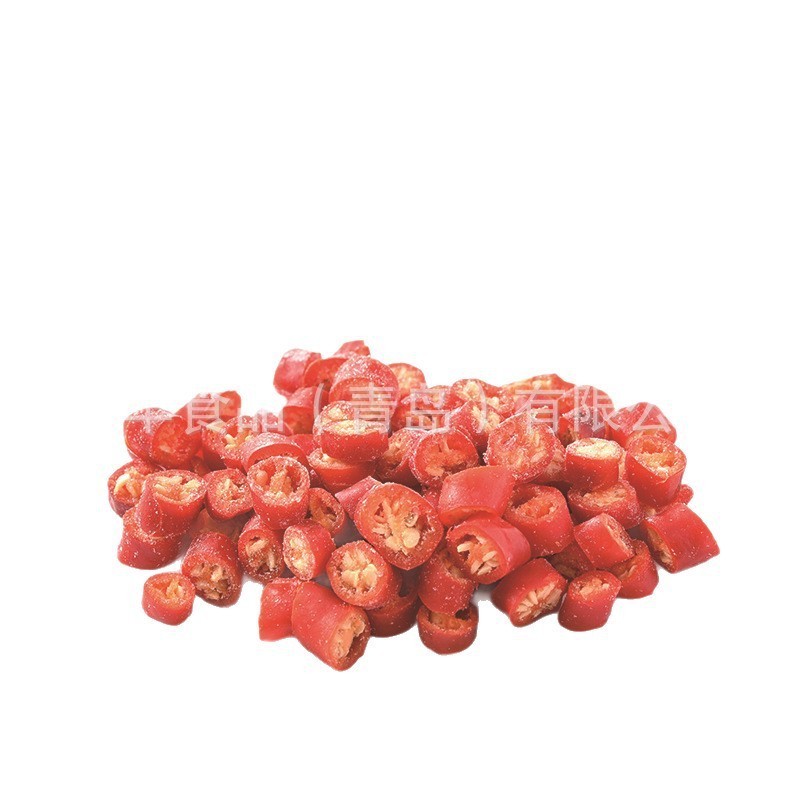 厂家速冻小米辣椒冷冻特辣朝天小米椒红椒圈辣椒圈小米辣圈工厂图5