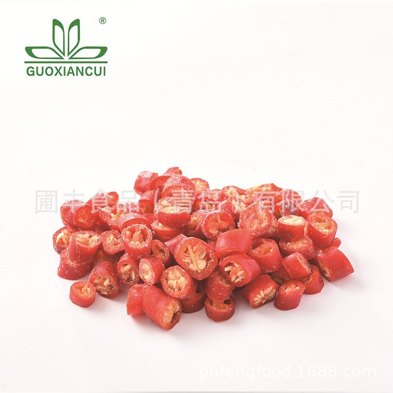 厂家速冻小米辣椒冷冻特辣朝天小米椒红椒圈辣椒圈小米辣圈工厂图4