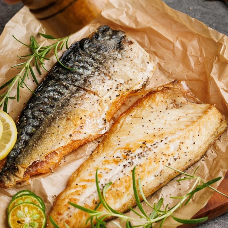 挪威青花鱼新鲜青花鱼片半成品日式盐烤冷冻鲭鱼鲐鱼鲅鱼冷冻图2
