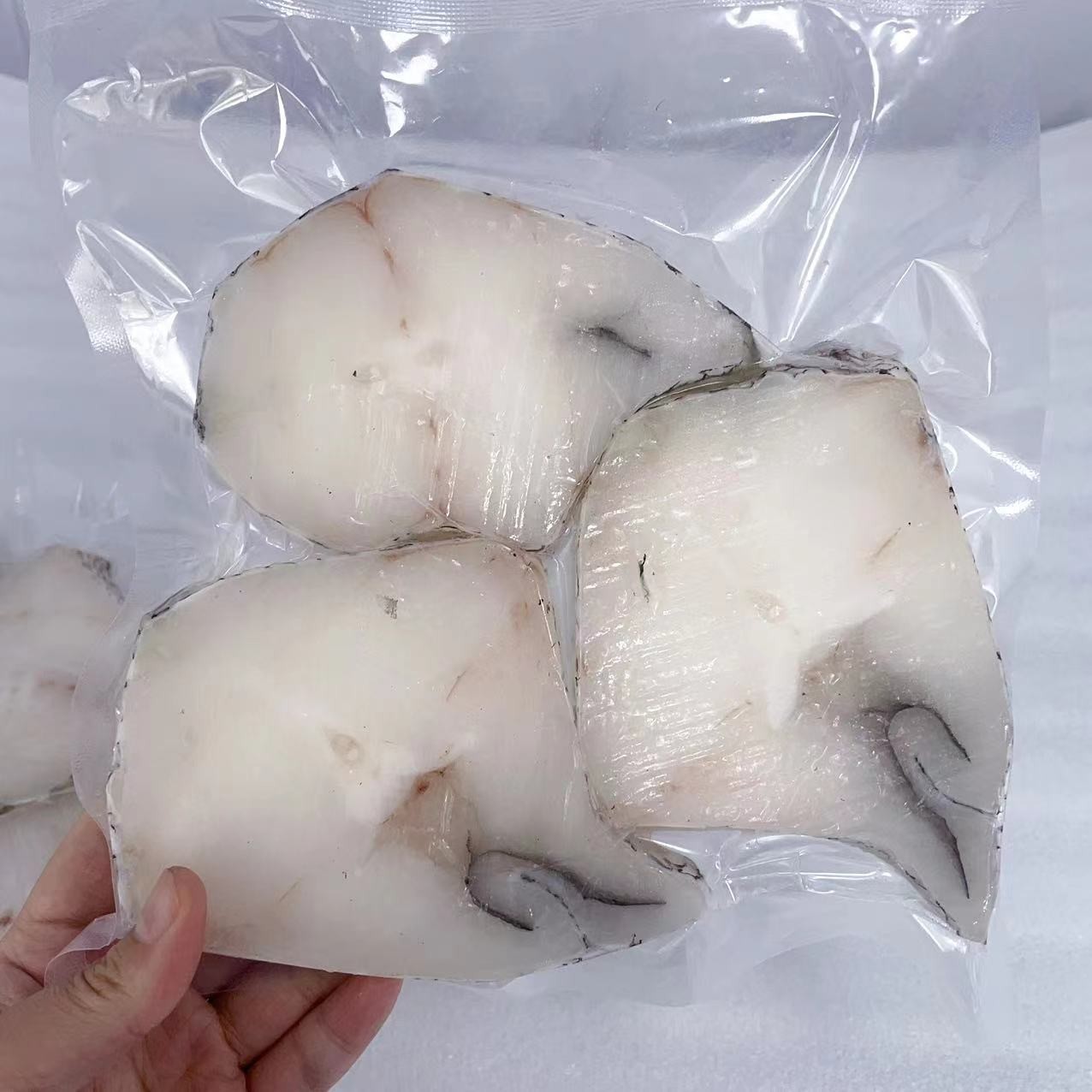 大块新鲜深海鳕鱼片深海进口鳕鱼段水鳕冷冻鳕鱼块辅食图2