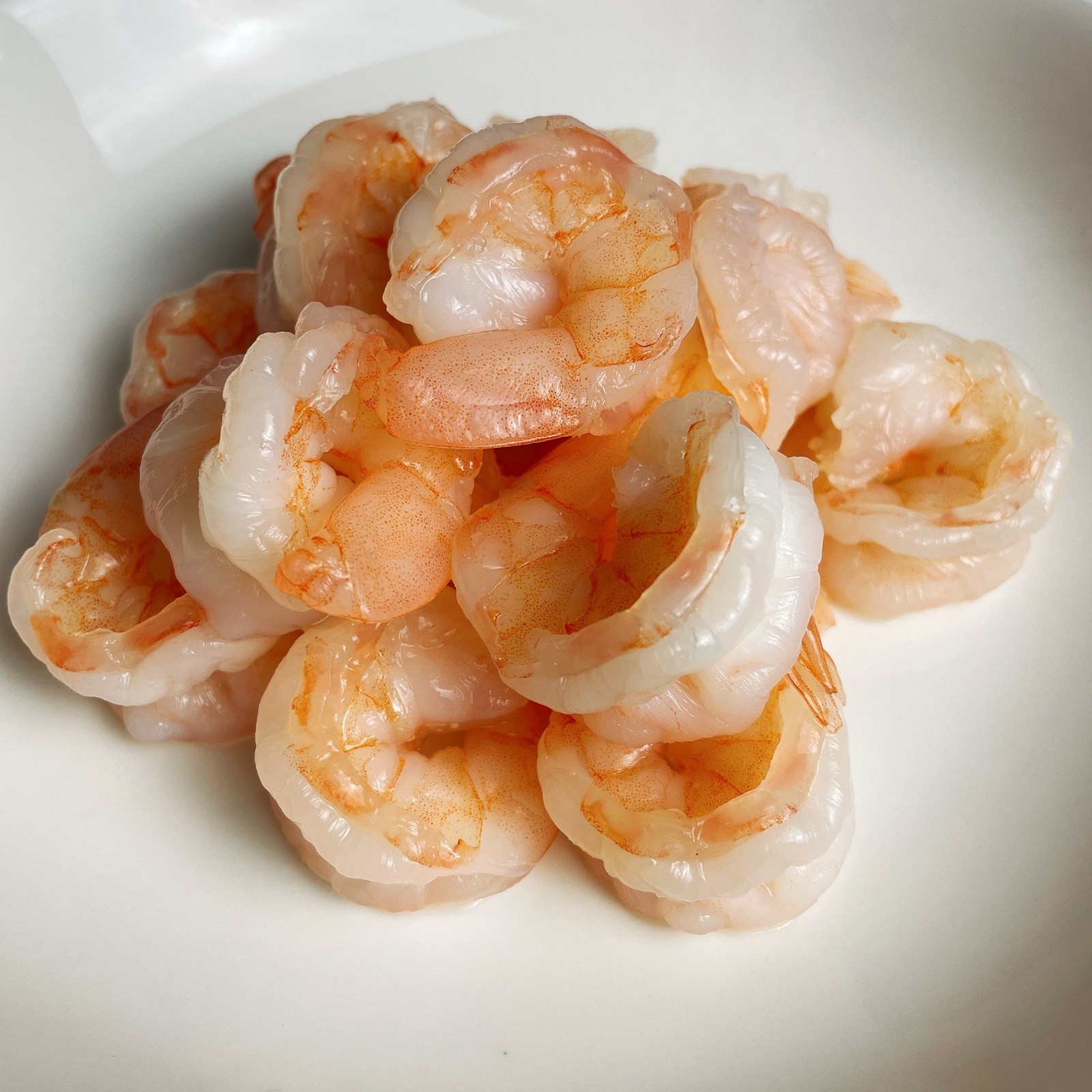 虾仁牡丹虾球南美白对虾去头去虾线虾肉鲜现剥食材图2