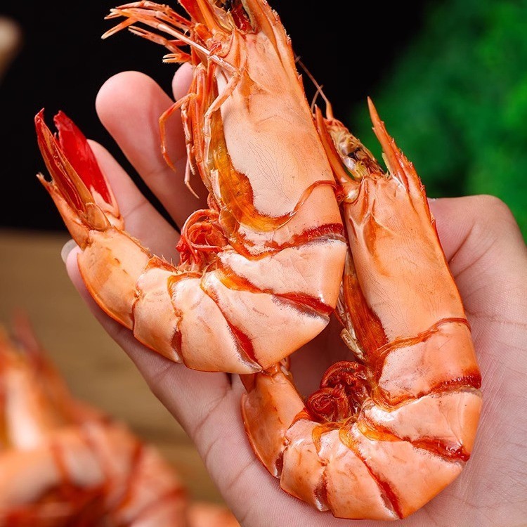 九节虾虾干即食烤虾大虾福建特产斑节虾干大号虾干餐饮生鲜