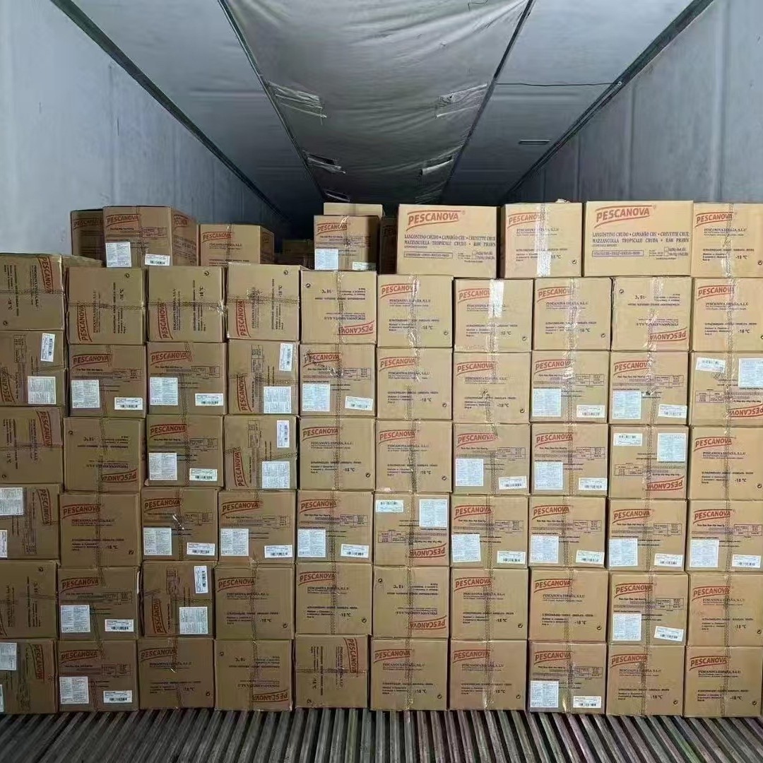 白虾盐冻大虾纯海水虾规格30-40-50自助餐烧烤图2