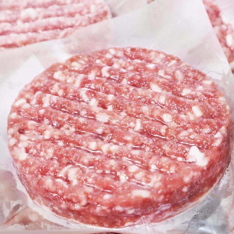 纯牛肉饼牛眼肉汉堡肉饼西餐早餐牛肉牛排新鲜冷冻75g*5片无添加图4