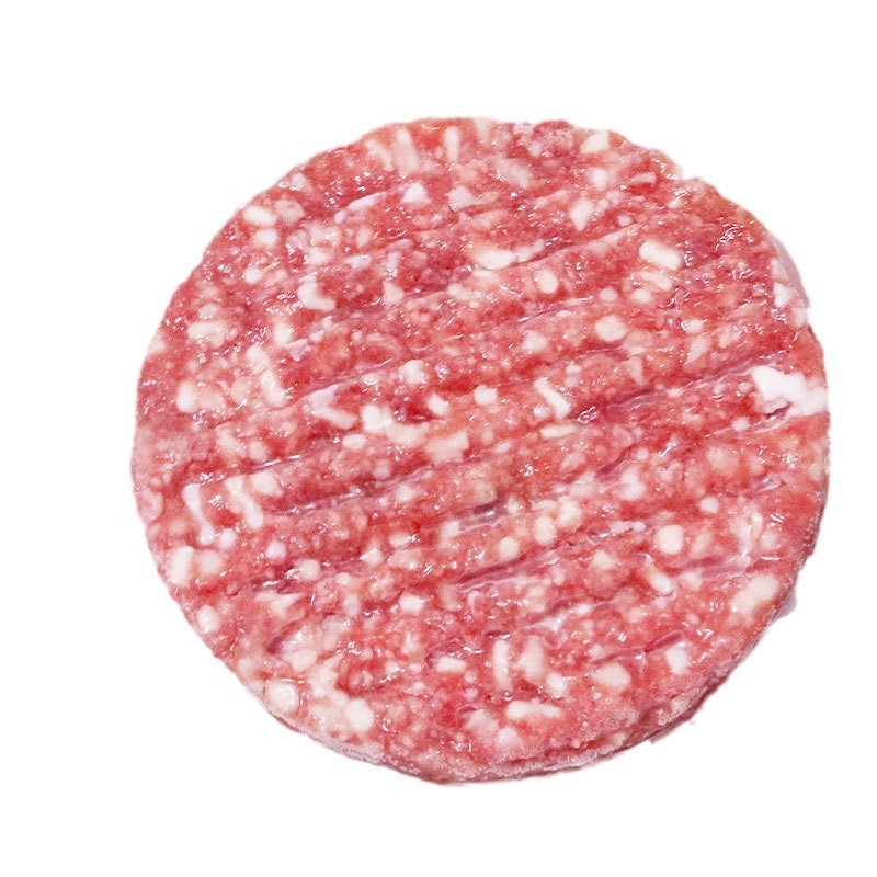 纯牛肉饼牛眼肉汉堡肉饼西餐早餐牛肉牛排新鲜冷冻75g*5片无添加图5