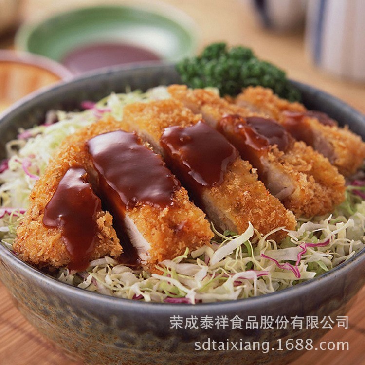 大里脊猪肉排日式风味裹粉炸猪排工厂代加工图4