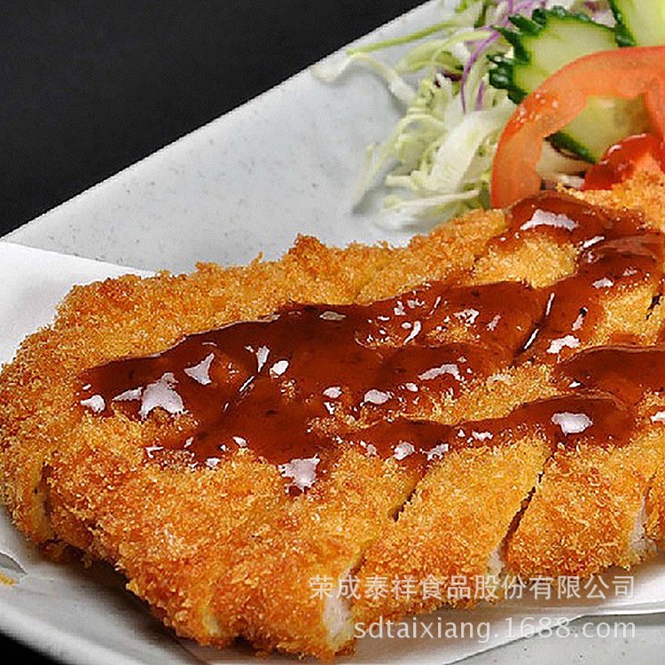 大里脊猪肉排日式风味裹粉炸猪排工厂代加工图2