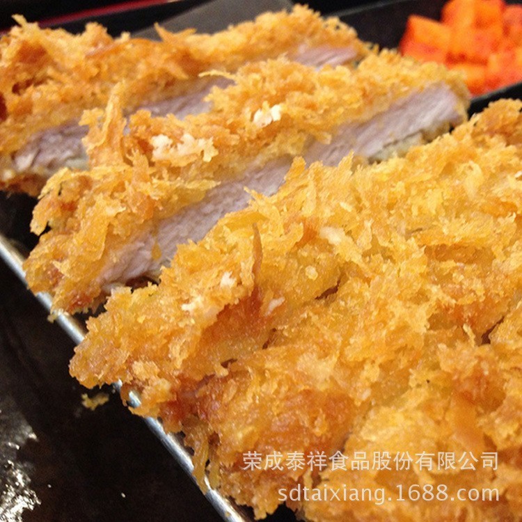 大里脊猪肉排日式风味裹粉炸猪排工厂代加工图3
