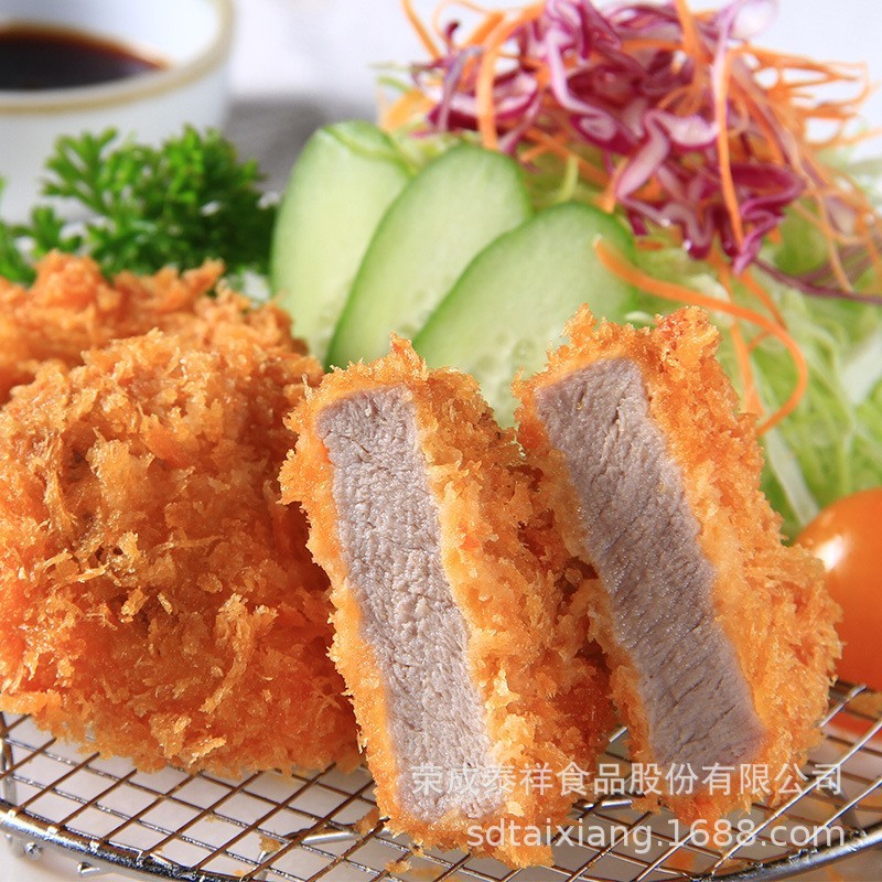 日式油炸裹粉猪肉排大里脊肉排猪扒整箱商用日料餐饮定制图4