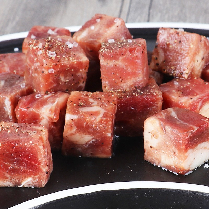 黑椒牛肉粒200g3袋家庭半成品速冻调理冷冻餐饮日料图4