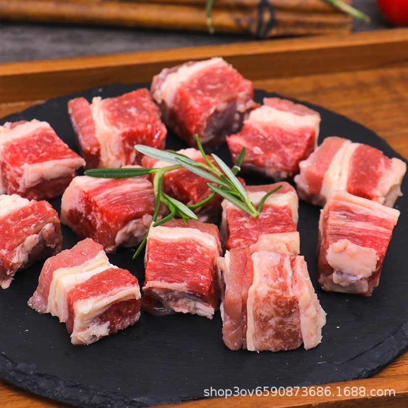 黑椒牛肉粒200g3袋家庭半成品速冻调理冷冻餐饮日料图3