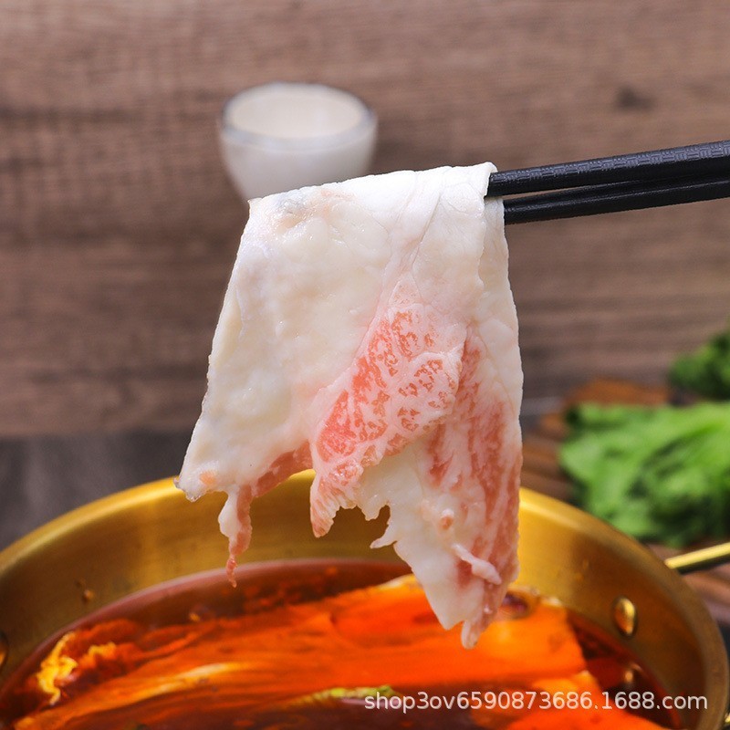 胸口油新鲜胸口朥潮汕牛肉火锅烧烤食材图3