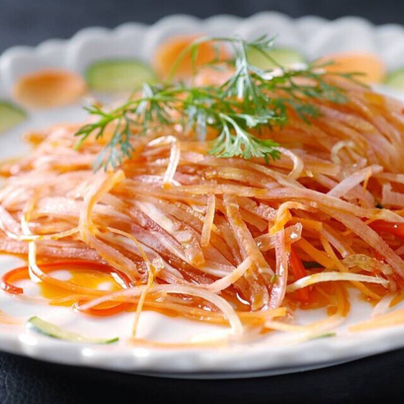 川菜凉菜 大刀耳片 卤猪耳朵酒店饭店餐饮用特色半成品菜零食品材图3