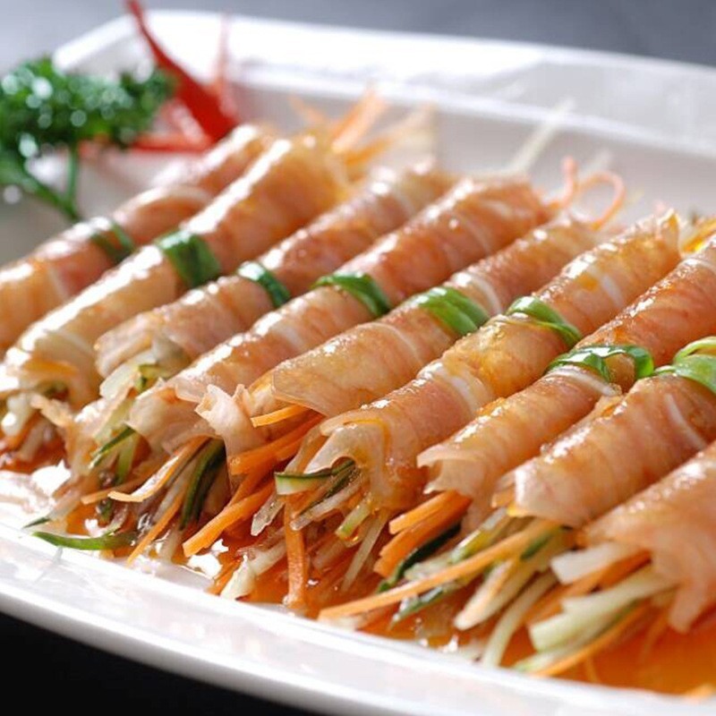 川菜凉菜 大刀耳片 卤猪耳朵酒店饭店餐饮用特色半成品菜零食品材图2