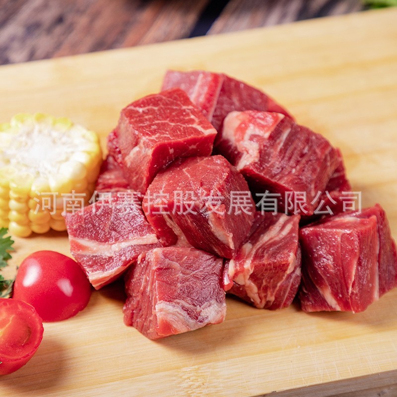 牛肉国产原切牛腩块1kg牛肉粒炖煮食材冷冻黄牛肉大块图3