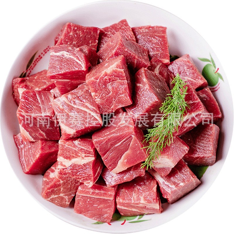 牛肉国产原切牛腩块1kg牛肉粒炖煮食材冷冻黄牛肉大块图5
