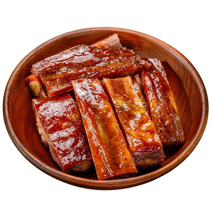 四川特产正宗腊排骨香肠精排烟熏风干腊肉中排咸排骨图4