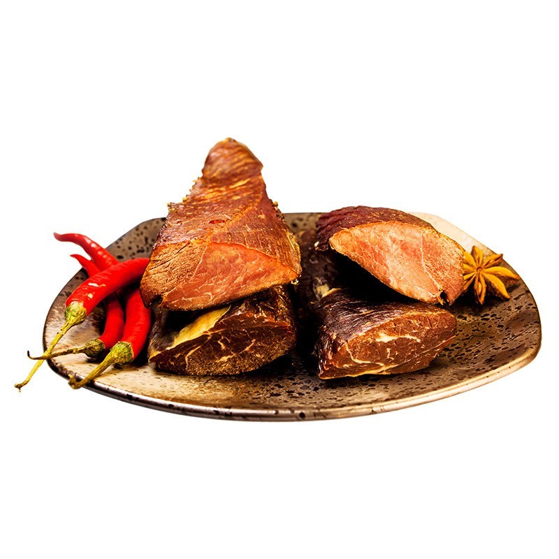 腊牛肉湖南特产传统工艺柴火烟熏腊味腌制腊肉瘦肉黄牛肉图4