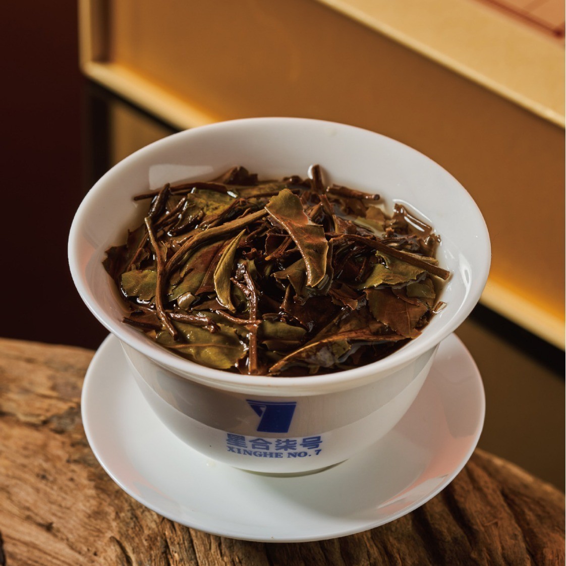 茶叶礼盒装送礼白茶七曜·太白2018年寿眉礼盒茶叶图3