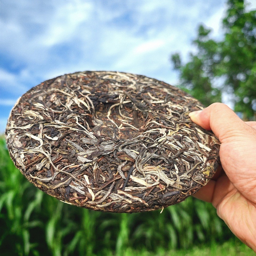 勐海普洱生茶布朗山茶饼云南普洱茶 茶叶 七子饼茶图4