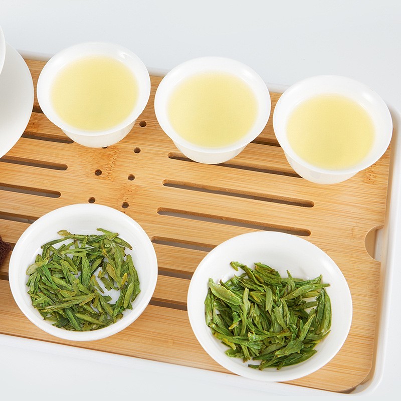 新茶富阳龙井茶叶明前绿茶散装图2