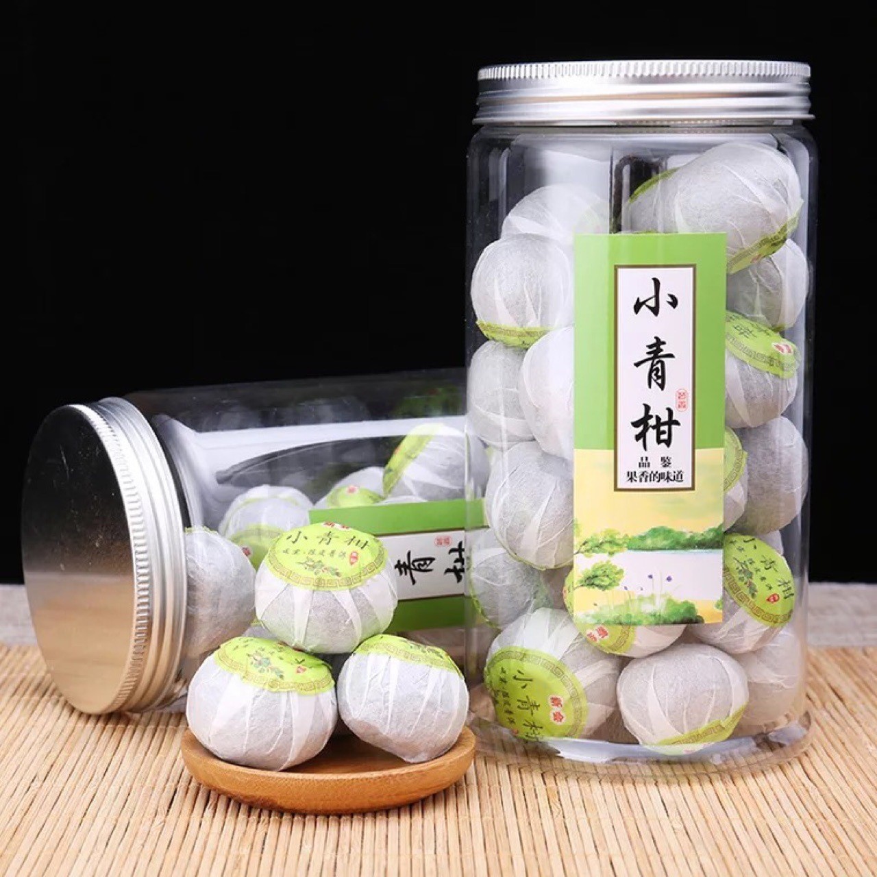 新生晒小青柑宫廷普洱茶叶青皮小青柑普洱茶熟茶图3