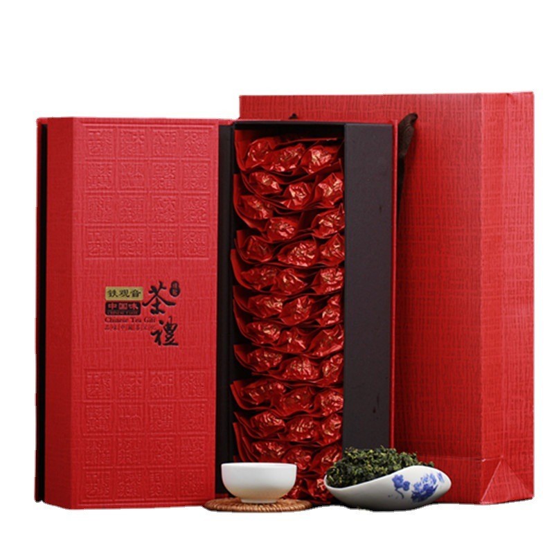 铁观音茶叶福建武夷山金骏眉大红袍正山小种新茶安溪乌龙茶礼盒装图5