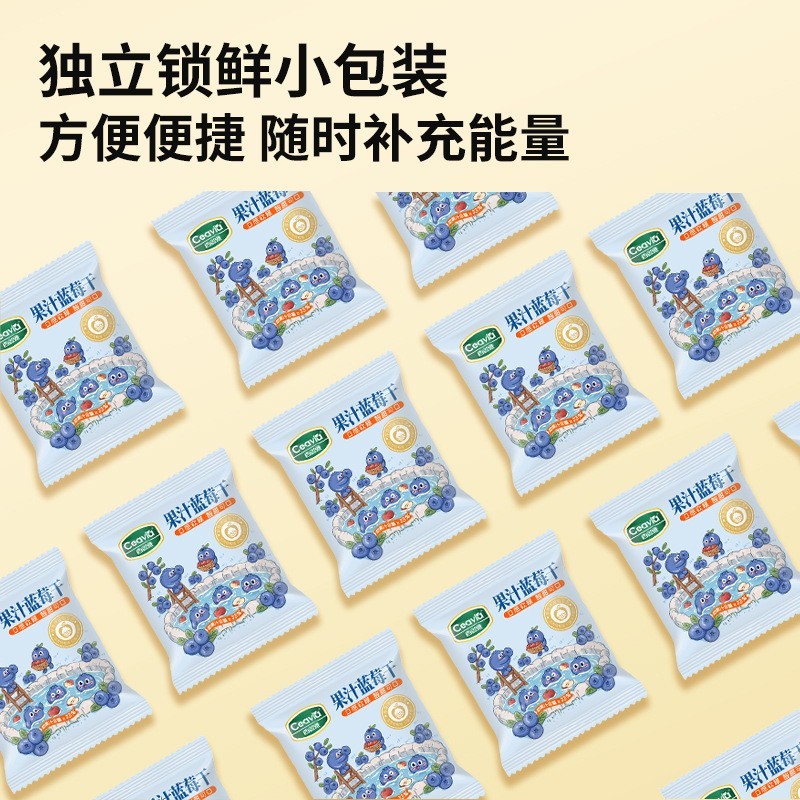 蓝莓干果汁蓝莓果脯蜜饯果干零食小吃烘焙独立包装休闲食品图3