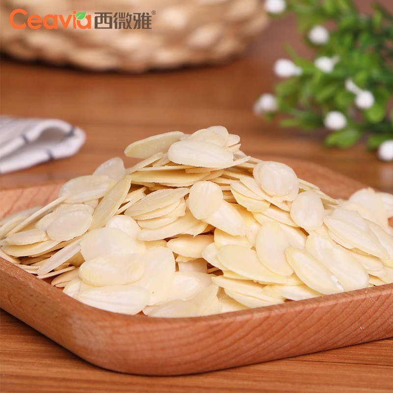澳洲扁桃仁片原料巴旦木大杏仁切片厚度均匀烘焙原料辅料图2