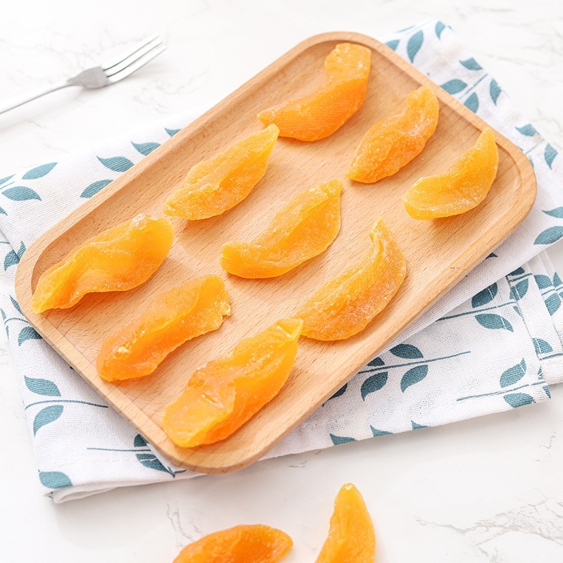 跨境厂家包装黄桃干蜜饯果脯酸甜零食水果食品摆摊图2