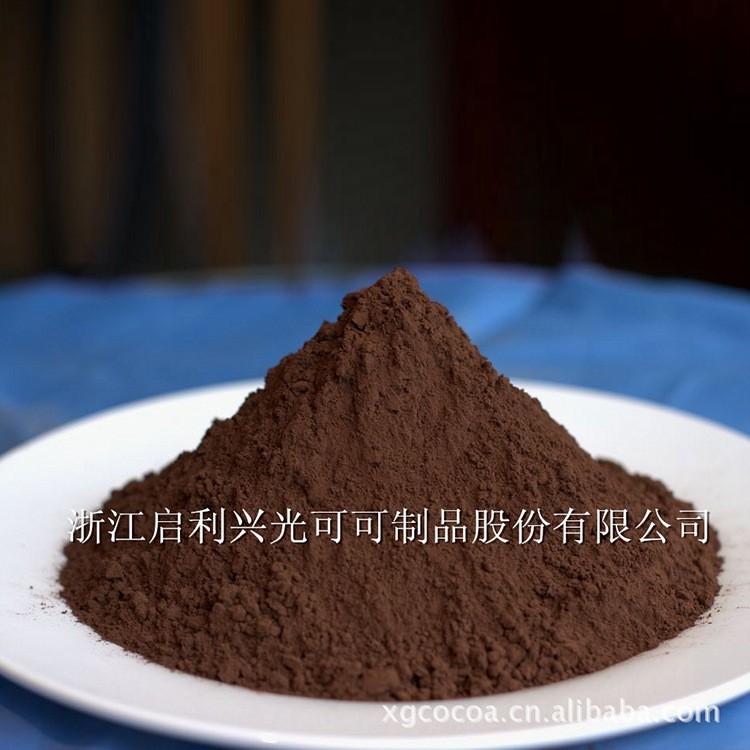 西非豆重碱化可可粉A003烘焙冲饮巧克力西点可可粉原料图2