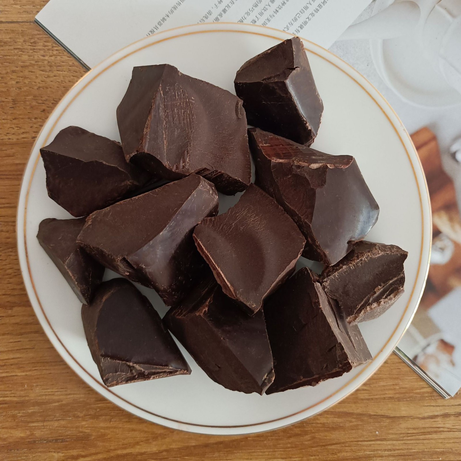 可可液块西非可可豆黑巧克力烘培原料朱古力无蔗糖生酮