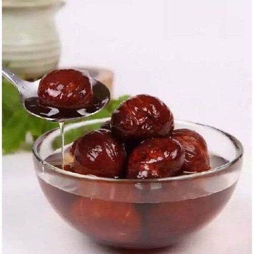 褐色栗子罐头涩皮板栗罐头整栗板栗仁即食蛋糕面包西点烘焙装饰