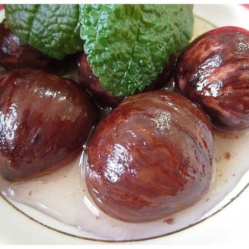 褐色栗子罐头涩皮板栗罐头整栗板栗仁即食蛋糕面包西点烘焙装饰图2