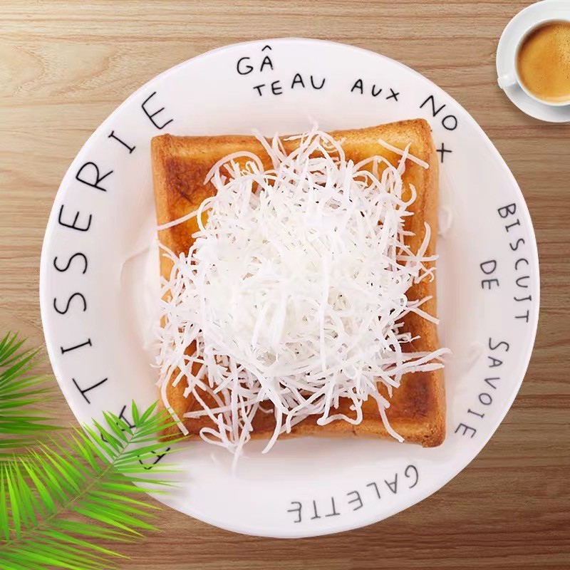 海南特产椰丝条500g 无糖椰丝椰蓉烘焙原料 蛋糕椰丝球椰丝条图3