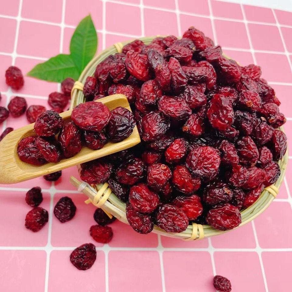 鲜红蔓越莓干500g牛轧糖雪花酥烘焙原料零食蜜饯果干图2