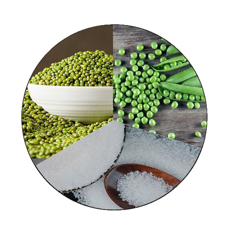 绿豆馅豆沙月饼馅料低糖蛋黄酥家用烘焙包子纯正粽子原材图5