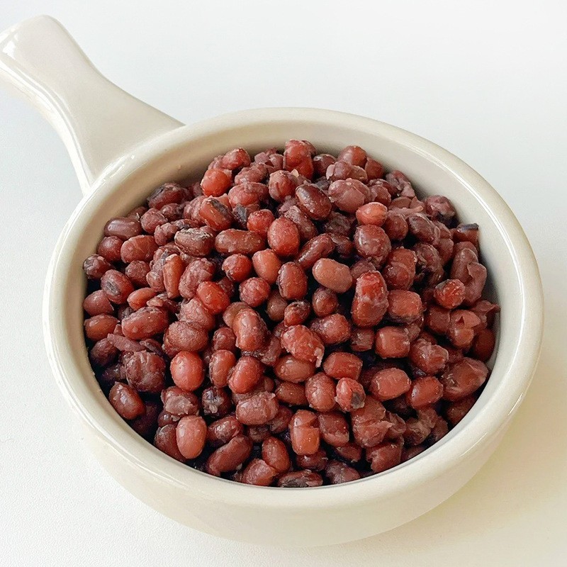 蒸熟红豆粒 糖蜜豆熟红豆甜品珍珠奶茶红豆烘焙专用原料即食小料图5