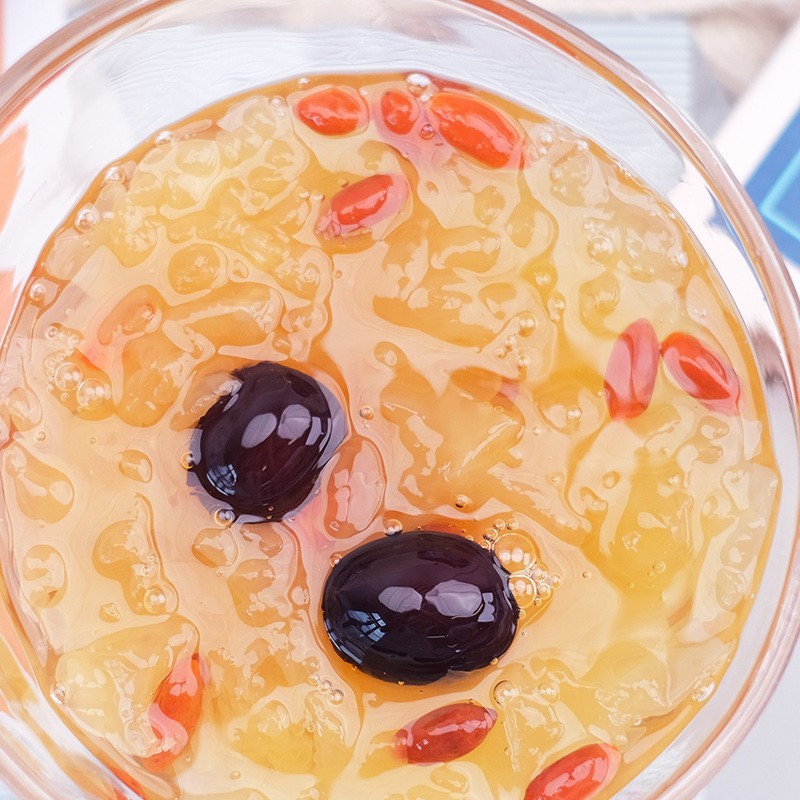 慢炖银耳莲子羹380g/罐云南特产即食红枣枸杞鲜炖饮料下午茶图4