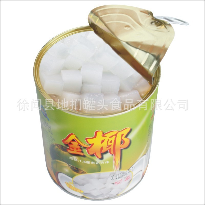金椰糖水椰果罐头 水果粒 奶茶甜品 烘焙原料 冰粥搭档图3