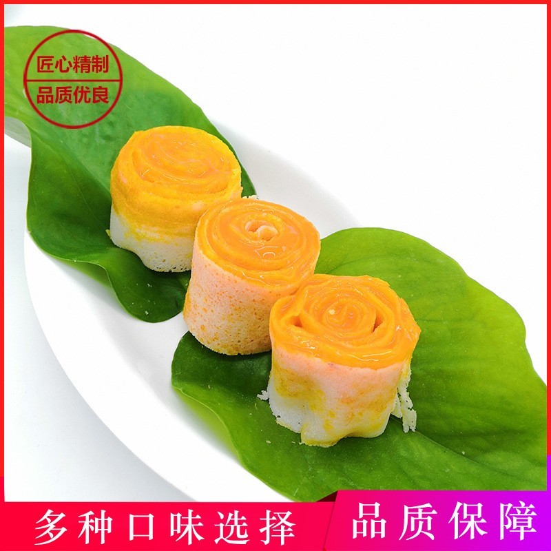 金沙蛋黄酱商用1KG袋装拌饭拌面月饼馅料厂家现货烘焙咸蛋黄酱图3