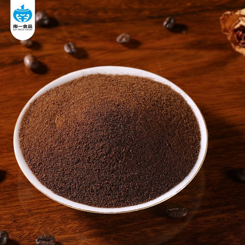 焦香型速溶咖啡粉固体饮料工业饮品原料热萃喷干工艺高纯黑咖啡粉图4