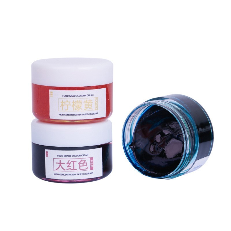 食品级色素色膏加工 食品级高浓度食用色素膏体烘焙蛋糕复配着色图5
